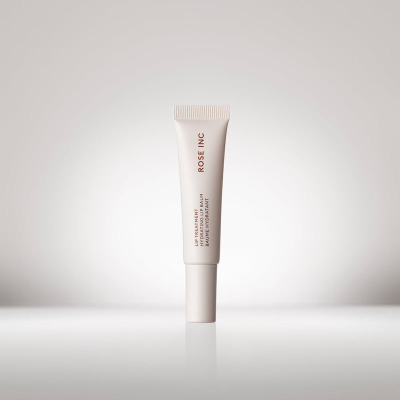 Rose inc's lip treatment balm, closed.